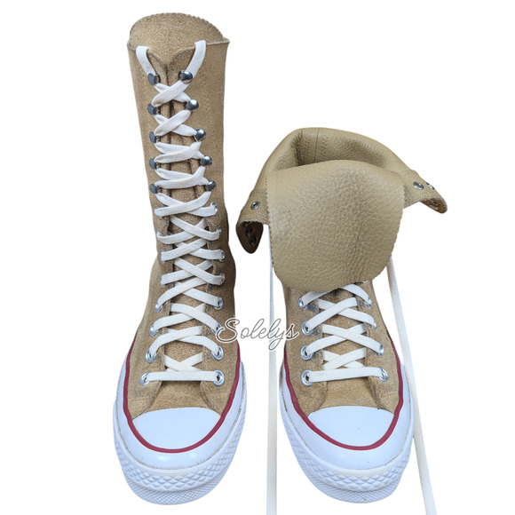 Converse x J.W. Anderson Chuck 70 XHI Suede Calf High Sneaker Boot Womens 8 - Picture 3 of 12